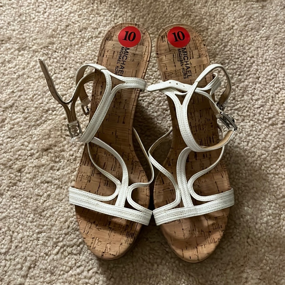 Michael Kors wedge shoes